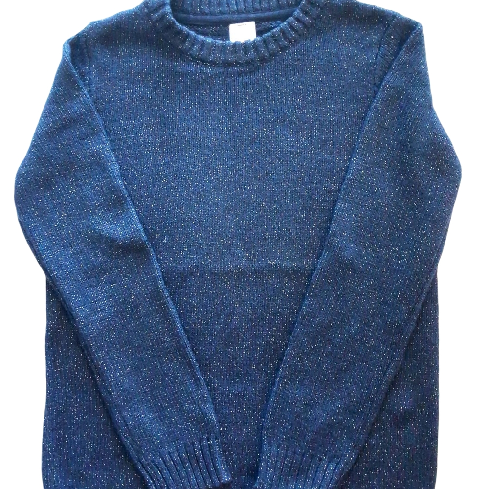Wonder Nation Boys Soft Blue Crew Neck Sweater Size Large 10-12 NWT